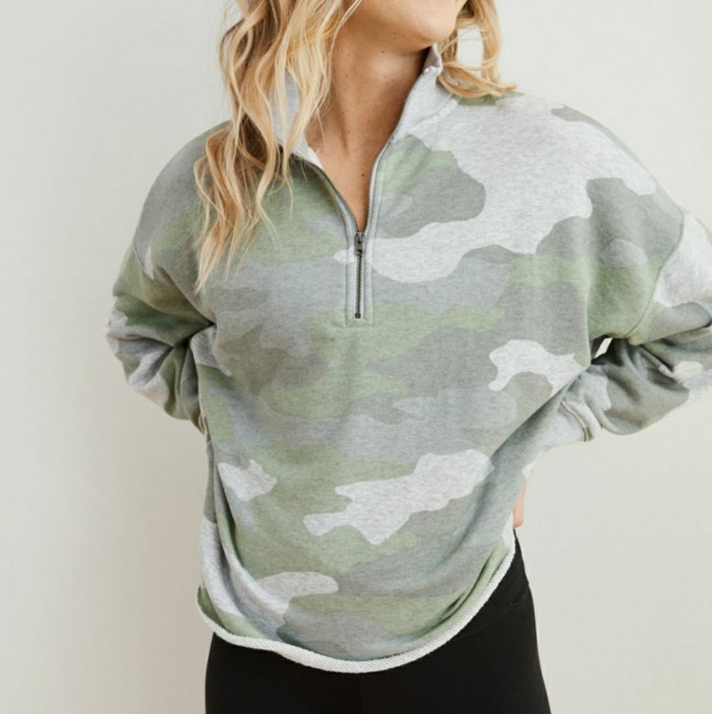 Aerie Sunday Soft Quarter Zip Sweatshirt S🔥